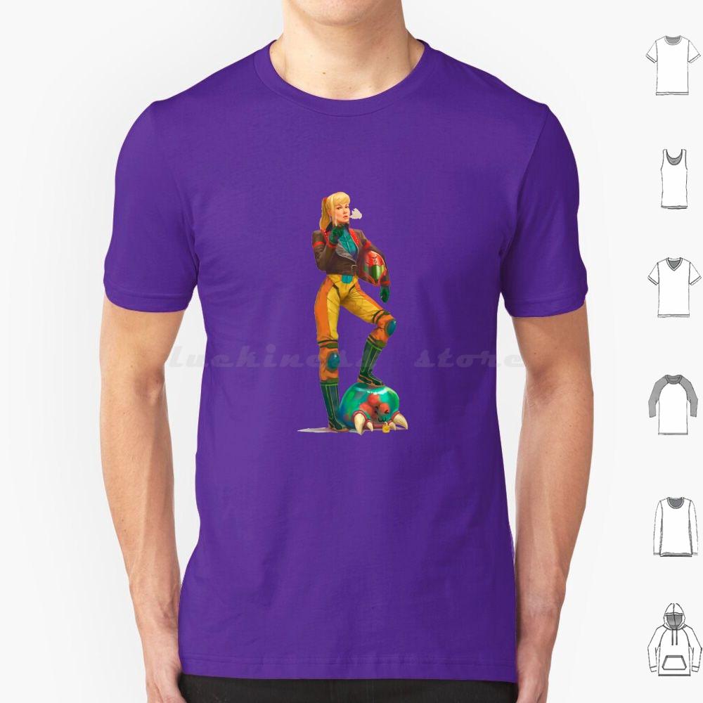 Metroid T-Shirt Herren Damen Kinder   Samus Metroid Spiel Videospiel Retro Zähes Küken Samus Aran Damen Stark Dread Weltraum-Pirat