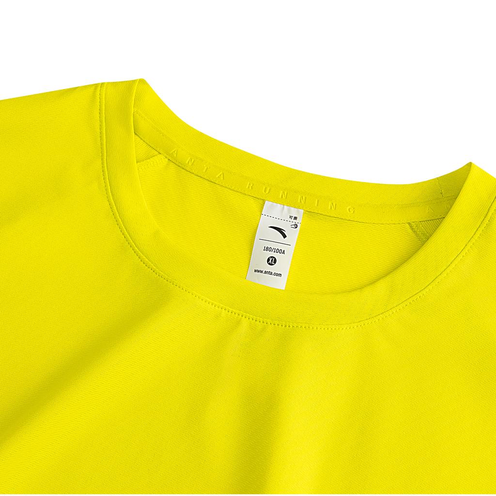 Anta Zero Pressure T Quick Dry Master Sports Fitness Running Training Classic Simple Comfortable Breathable Knitted Short Sleeve T-Shirt 952625101-3