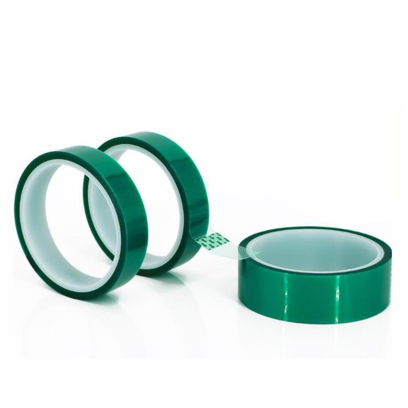33M/Roll Green PET Film Tape High Temperature Heat Resistant PCB Solder SMT Plating Shield Insulation Protection