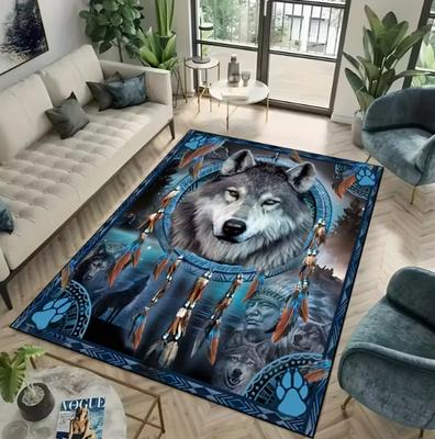 1 Dreamcatcher Area Carpet Southwest Style Carpet Native American Home Decor Living Room Bedroom Carpets