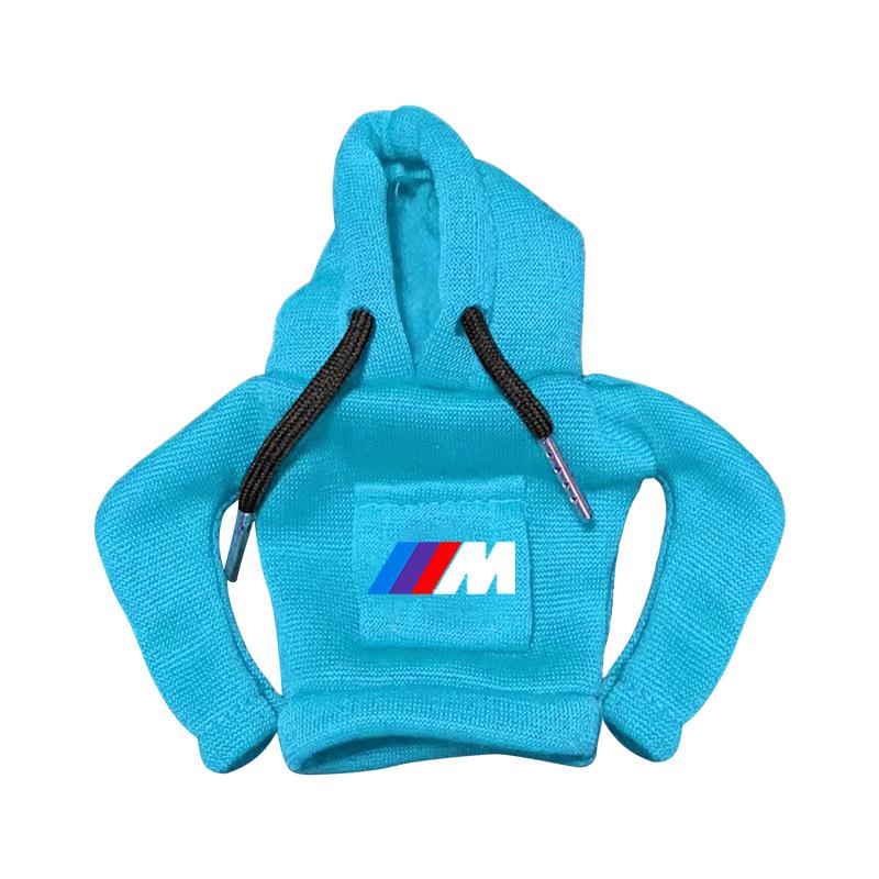 1Pcs Car Gear Lever Hood Small Sweater Decoration Gear Lever Hoodie Car Styling For BMW M E34 E36 E60 E90 E46 E39 E70 F10 F20 F30 X5 X6 X1 M3 M5 M6