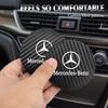 EBS4  Hot 2025 2Pcs Leather Coaster Anti-noise Water Cup Mat Cushion For Mercedes Benz AMG W203 W206 W220 W205 W211 W212 W201 W210 W10
