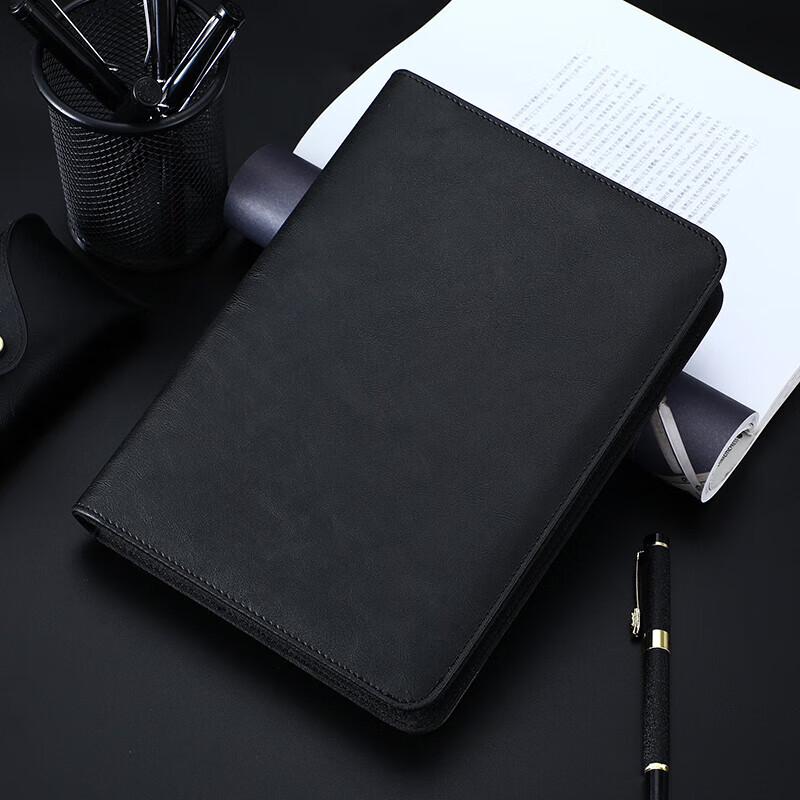 Gureide A5 Business Reißverschluss Notizbuch mit losen Blättern