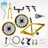 MORYTRADE Bicycle Toy Road Bike Model Diecast Car Road Racer Assembly Type Yellow