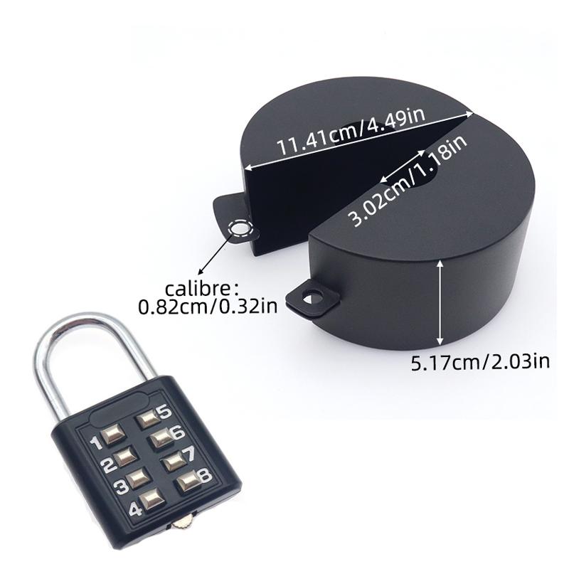 Outdoor Garden Protection Faucet Padlock Outdoor Faucet Lock Cover Stainless Steel Faucet Lock Set Anti-theft Safety