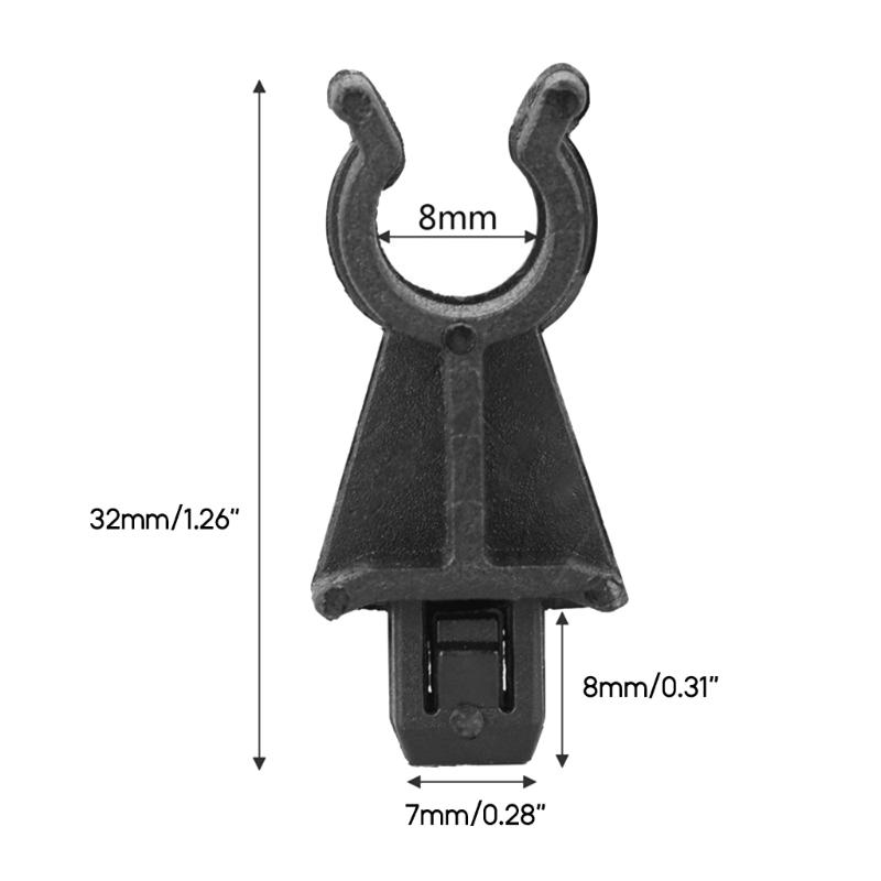 65722-EB300 Retainer-for J10 2006-2013/D40 Fastener Hood Bonnet Support Rod Clip Grommet Stay Clamp Retainer-Accessories