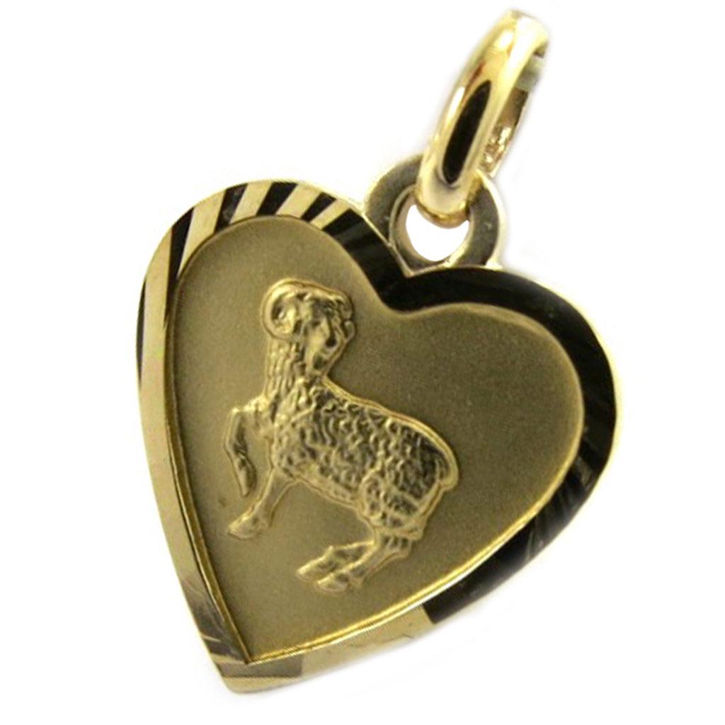 Altesse [L6109] - Pendentif plaqué or 'Bélier'