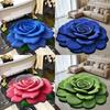 Flowers Print Rose Floor Mat Bathroom Water Absorbing Foot Mat Home Slip Anti