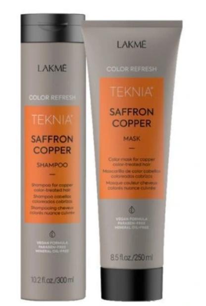 Lakme Teknia Refrescante Kit Azafrán Cobre 300 +250
