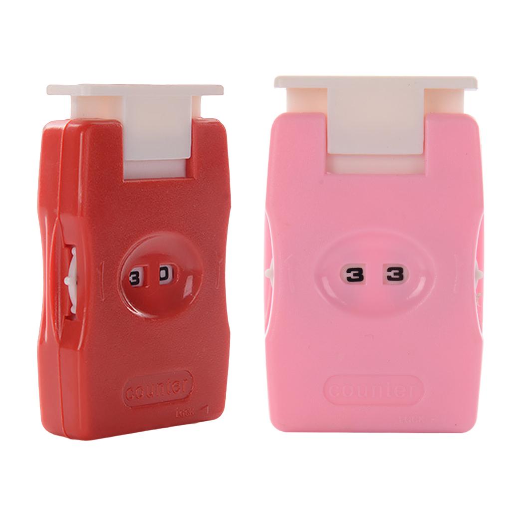 2 stück Stricken Zähler Nähte Zähler Kunststoff Nähte Nadel Zähler Stricken Häkeln Garn Zähler Reihe Zähler