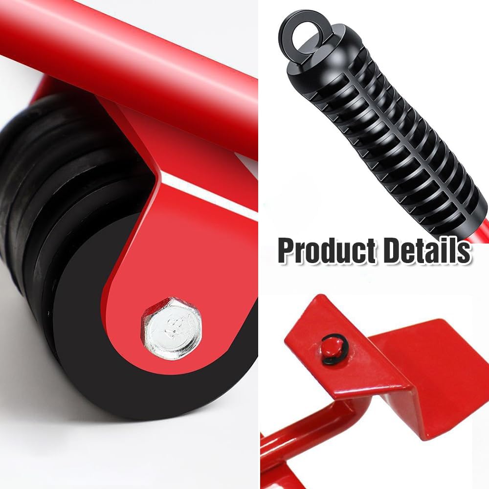 Furniture Lifter Tool, 2024 New Furniture Lift Mover Tool Set, Furniture Lifter Tool Transport Shifter, Heavy Duty Appliance Rollers Moving Men