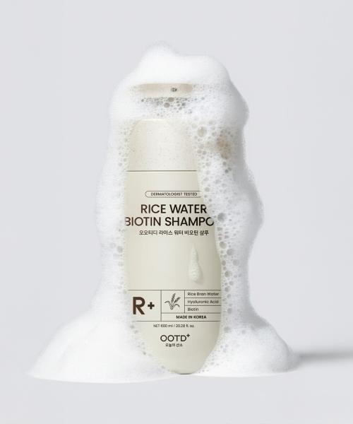 Ootd Beauty Reiswasser Biotin Shampoo 600ml