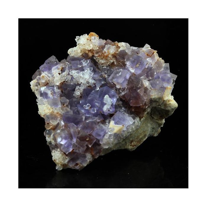 Pierres et Minéraux. Fluorite + Quartz. 165.0 ct. La Cabaña, Berbes, Asturias, Espagne.