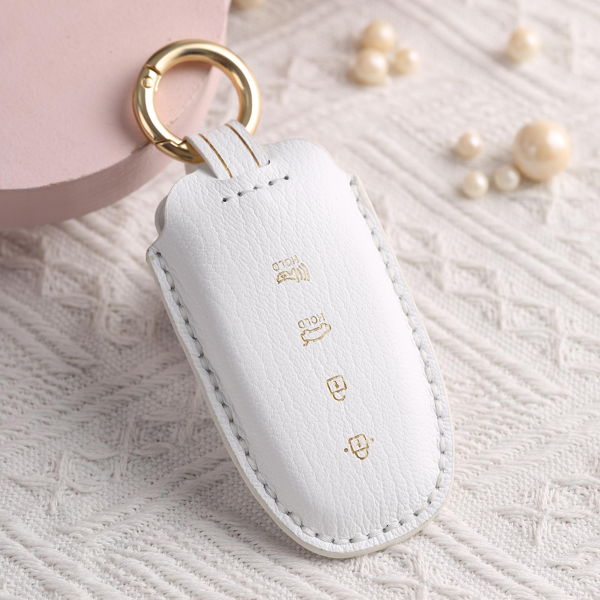 

Специальная сумка для ключей подходит для нового современного чехла для ключей автомобиля ручной работы высокого класса Hyundai, из натуральной коровьей кожи.