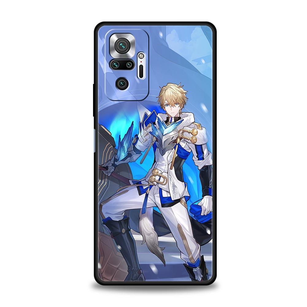 Honkai Star Rail Blade Jing Yuan Phone Case For Xiaomi Redmi Note 12 5G 11 10 Pro Plus 9S 9 8 7 9T 8T 10C 9C 9A K50 Gaming Cover