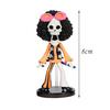 6ks Anime One Piece Periferie Postava Luffy Solon Ručně vyrobený PVC Model Roztomilá Ozdoba Dětská Hračka Dárek k Narozeninám Vánocům