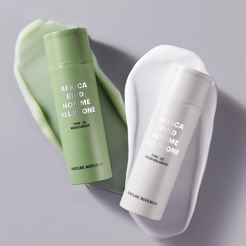 Nature Republic Africa Bird Homme Vše v jednom hydratační krém 150 ml