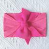 New Candy-colored Princess Hair Accessories, Baby Soft and Comfortable Nylon Bow Headscarf, Baby Headband.