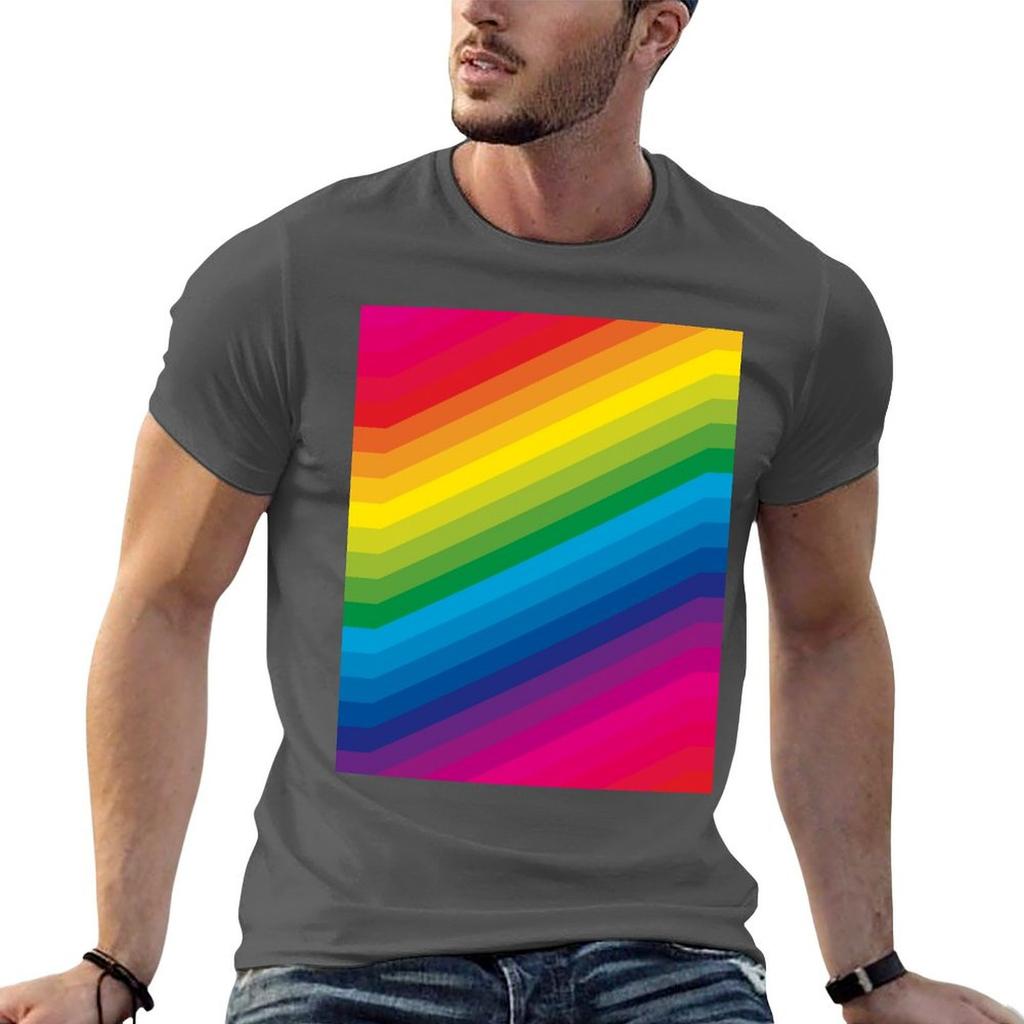 Rainbow Tshirt T Shirts For Unisex Cotton Soft T Shirt For Unisex 100 Percent Cotton T Shirt For Unisex Tshirt