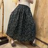 DIMANAF 2025 Damen Sommer Leinenröcke Vintage Elastisch Faltenrock Elegant Neu Hoher Bund