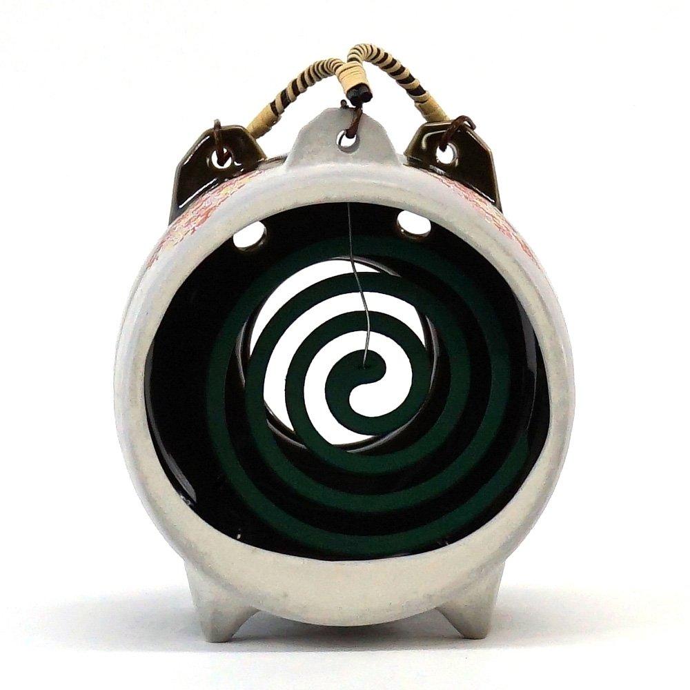 Maruyoshi Pottery Mosquito Spear Pig Yuzen Candy Glaze M7870
