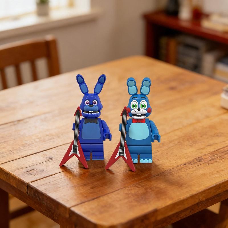 Cartoon Bonnie Bär Kaninchen Spiel Schreibtisch Ornament Freddy Bonnie Figur Tisch Freddy Fazbear Spielzeug Schreibtischzubehör Partygeschenke