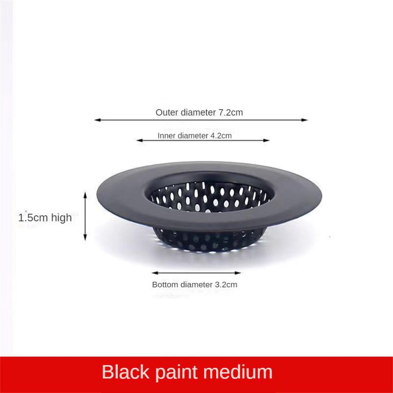 

Washing Basin Filter Slag Screen Sink Strainer Stainless Steel Funnel Anti Blocking Dishwasher Floor Drain Sewer Hair Strainer