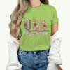 Causal 250th Anniversary Floral USA T-Shirt Women Retro Patriotic Rose Daisy Flowers Tee Fashion Independence Day 2026 Shirt