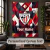 Wall Tapestry Athletic Bilbao FC Print Custom Name Text Wall Hanging Home Decor