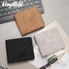 Ultra-Thin Men's Vertical PU Leather Card Holder Wallet