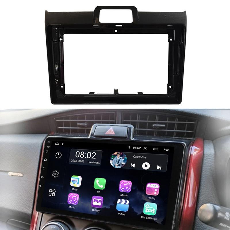 Durable-Car Radio Fascia For Toyota Corolla Axio Fielder 2015 DVD Stereo Frame Plate Adapter Mounting Dash tallation Bezel