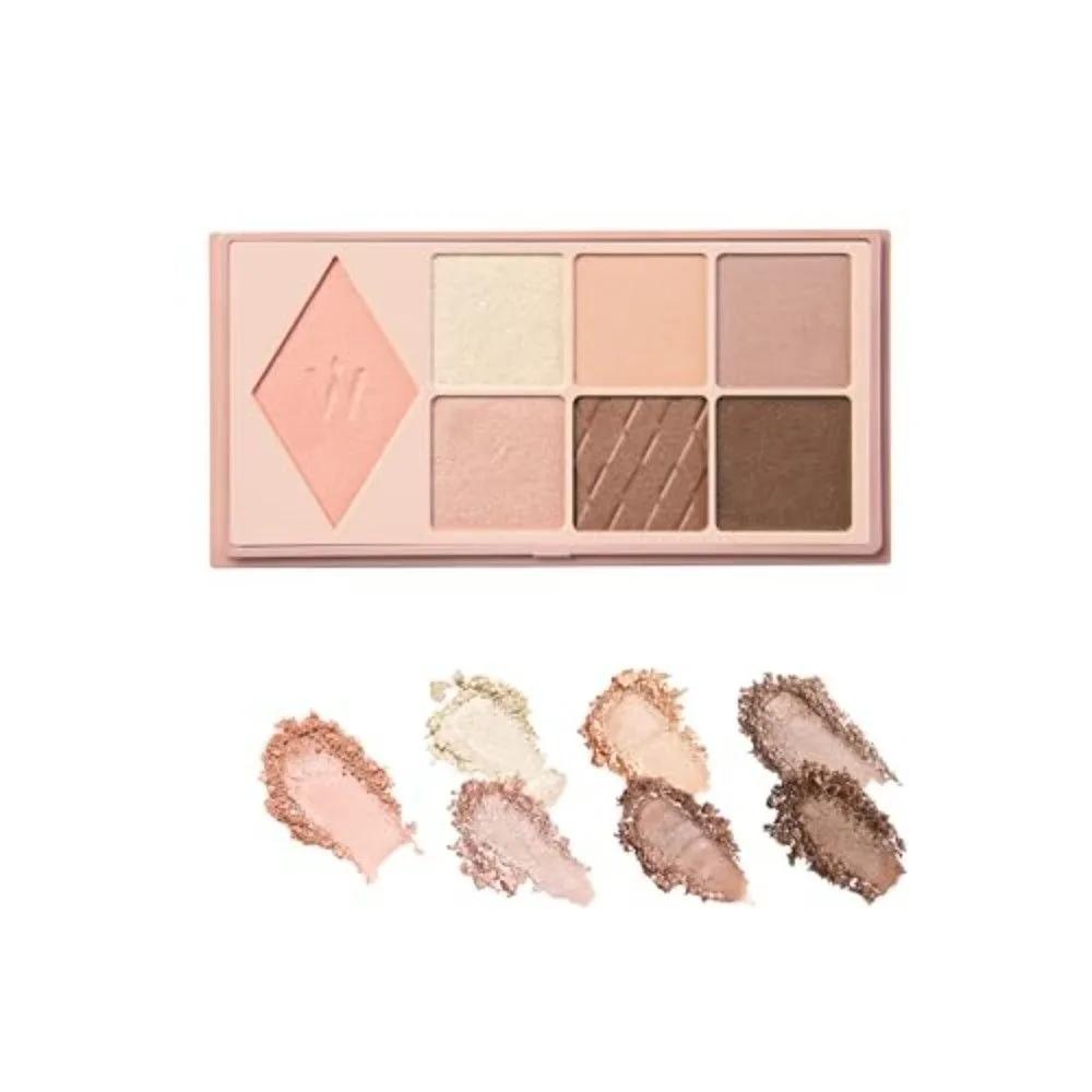 

Wonjungyo W Daily Mood Up Eyeshadow Palette Trench Brown 8g Set of 2 2-piece set