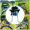 Child Bike Seat Rear Mounted Bicycle Carrier with Safety Harness & Removable Guardrail