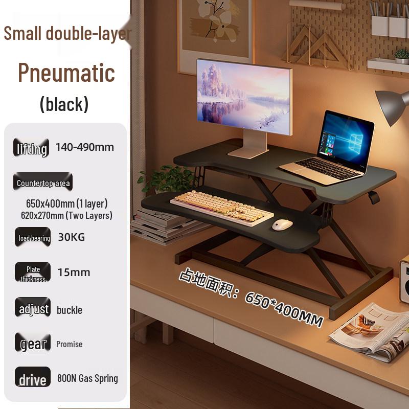 Mesa de Escritório Elevatória para Laptops e Computadores