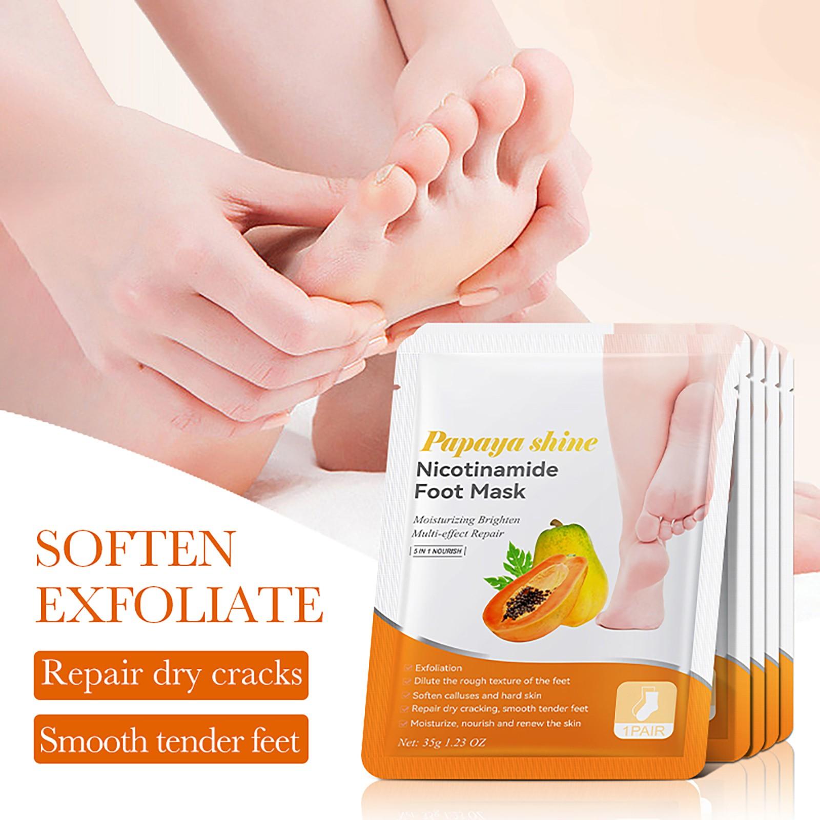 

SADOER Фруктовая маска для ног Маска для ног Омолаживающая Цветочная и фруктовая 35 мл One Size