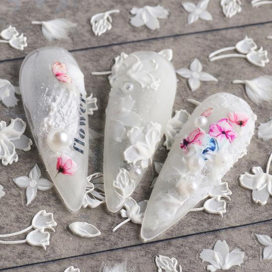 Delicate Nail Sticker Nails Ornaments Vivid Images Portable Persistent