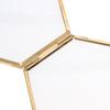 Glass Photo Frame Hexagonal Hanging Picture Holder for Modern Home Decoration Wall Display
