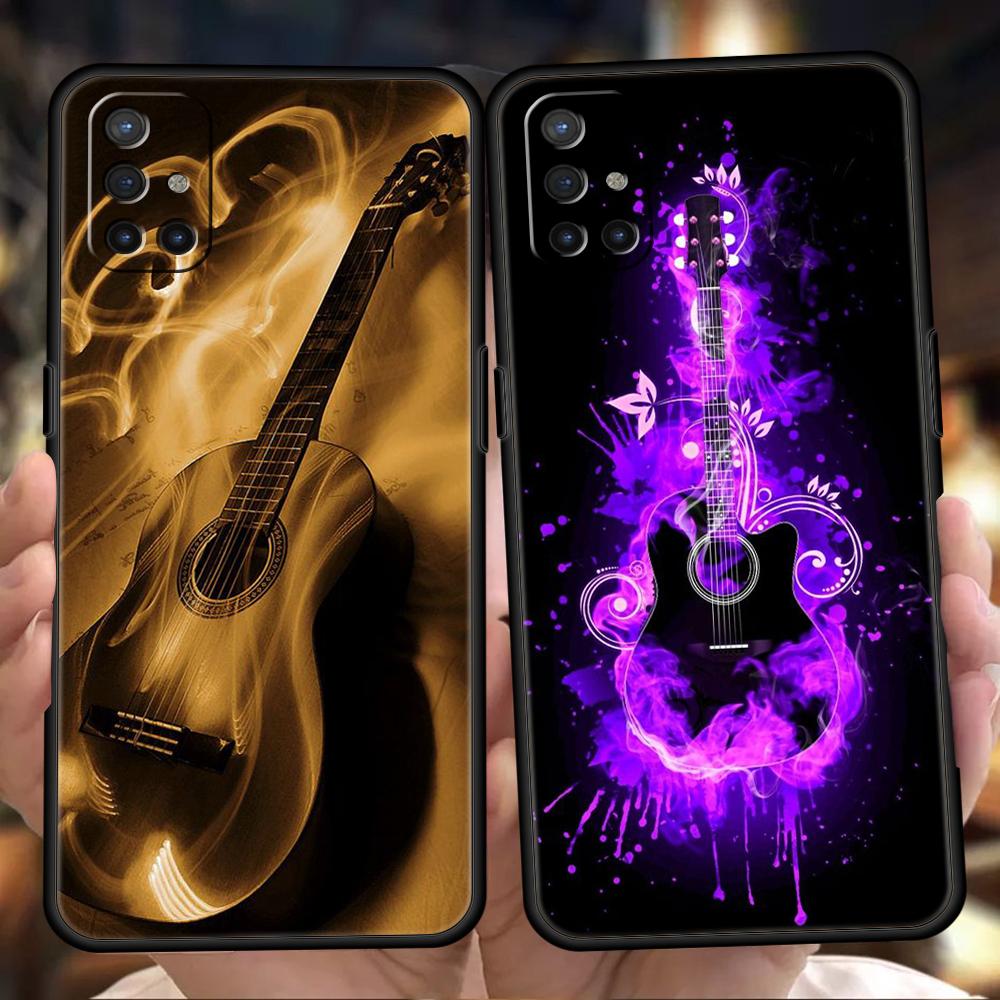 Guitar Music Art Phone Case for Oneplus 11 Nord N100 N10 10 7 8 9 9R 7T 8T N200 CE 2 9RT Z Pro 5G Silicone Cover Shell Capas Bag
