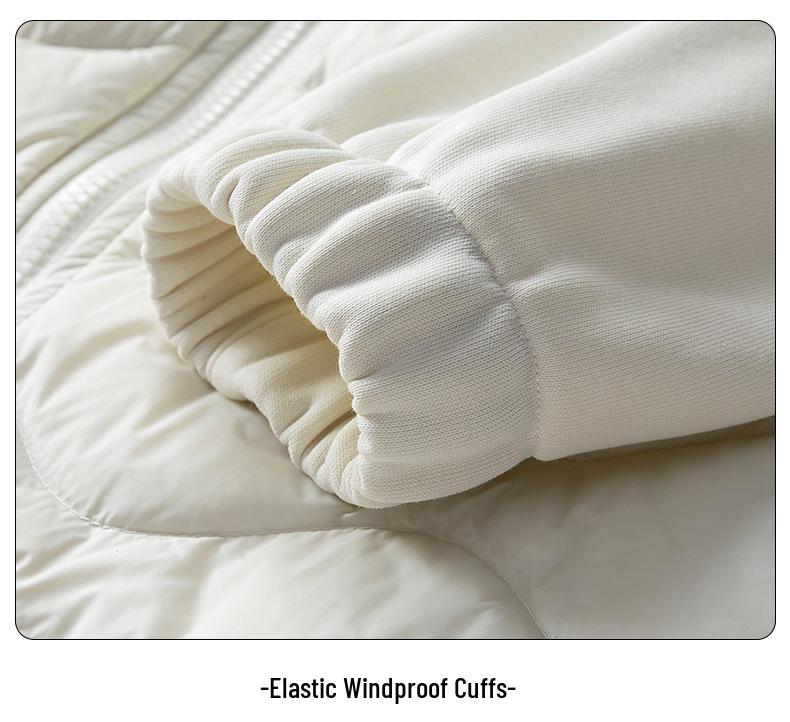 2025 Schicke Patchwork-Daunenjacke: Herbst/Winter Kurzer Stil, Große Größen, Koreanische Akademische Mode.