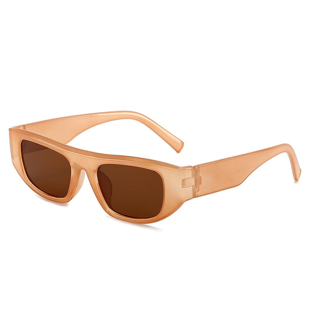 New Square Big Thick Frame Female Advanced Anti-Ultraviolet Sunglasses