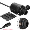 800L/H Leise Aquarienpumpe 1/2" Außengewinde Innengewinde Schnittstelle 12V 24V DC Wasserpumpe Wasserzirkulation Kleine Förderpumpe 1 Stück