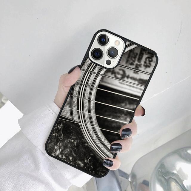 Guitar Instrument Music Phone Case Cover For iPhone 17 Air 15 Pro MAX 16 Plus 14 12 11 13 coque