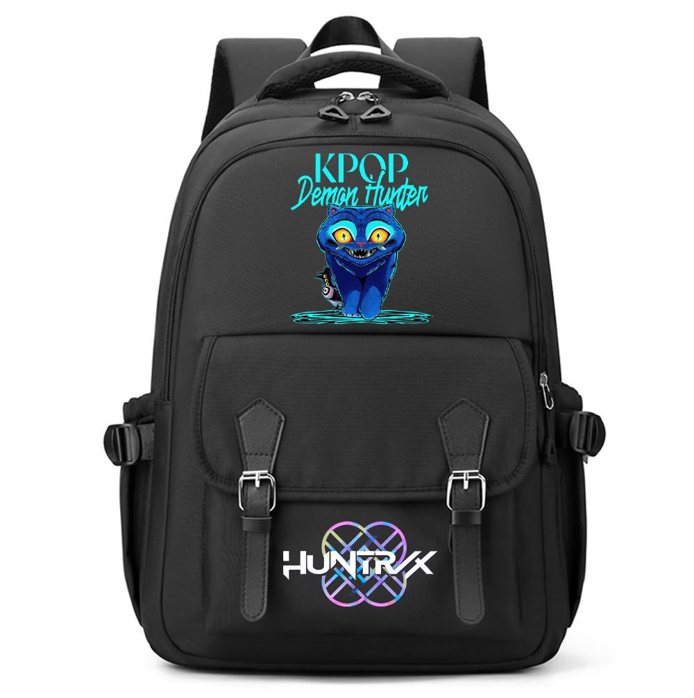 Anime K-Pop Printed Large Capacity Backpack for Teenger Student Girl Boy Schoolbag Bookbag Women Large Capacity Waterproof Travel Bag Kid Gift