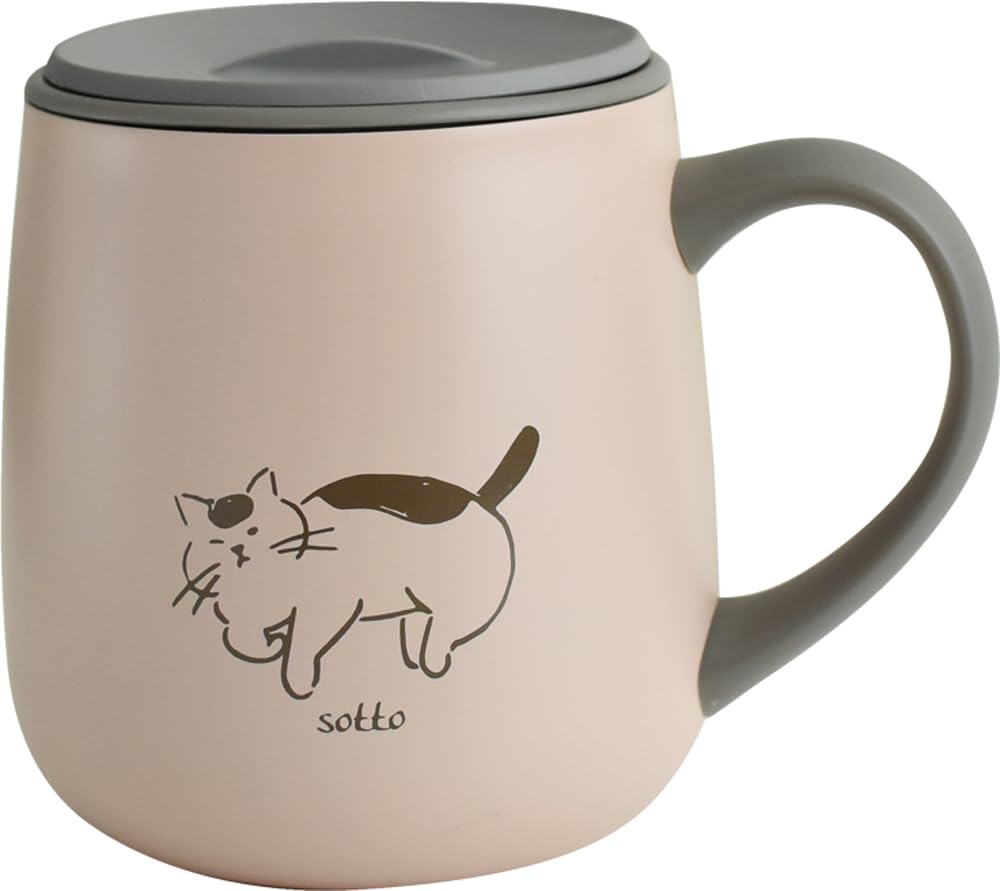 

Ippinsha sotto Stainless steel mug with lid 300ml Cat 10861 (Sotto)