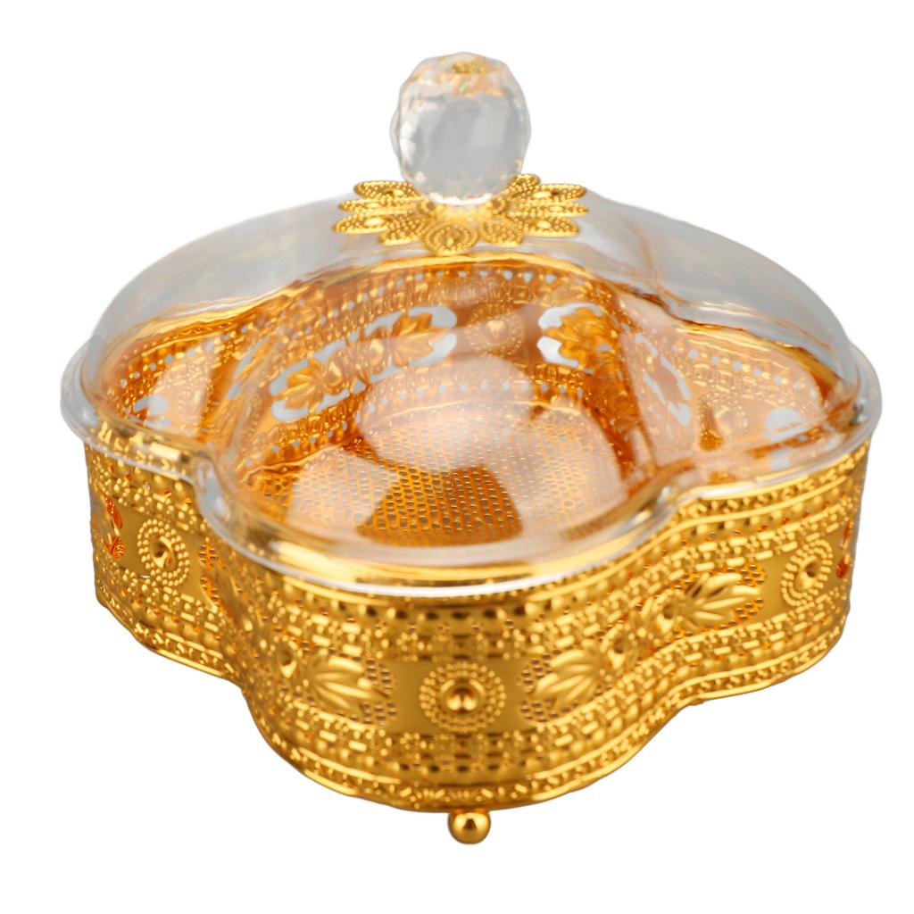Decorative Jar Box Retro European Acrylic Small Jar for Jewelry Gift