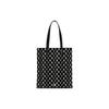 New MLB Monogram Collection Polyester Combo Bag, Tote Bag, Shopping Bag, Shoulder Bag, Handbag Women's Black 3AORL011N-50BKS