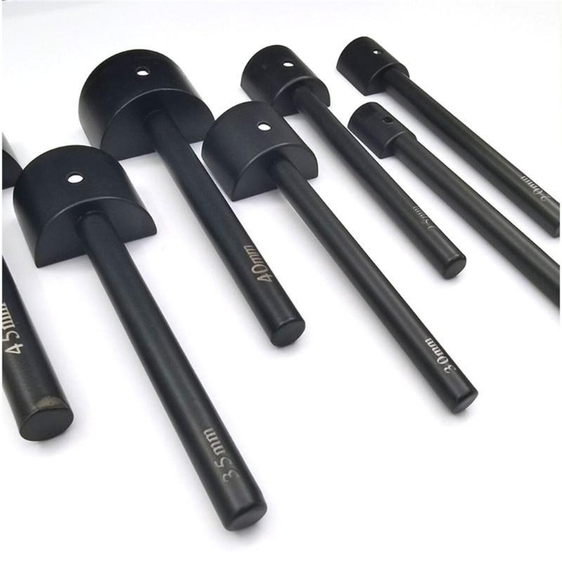 Leather Craft Half Round Cutter Half Round End Corner Cutting Puncher Tool Leather Craft Tool for Leather Belt Wallet