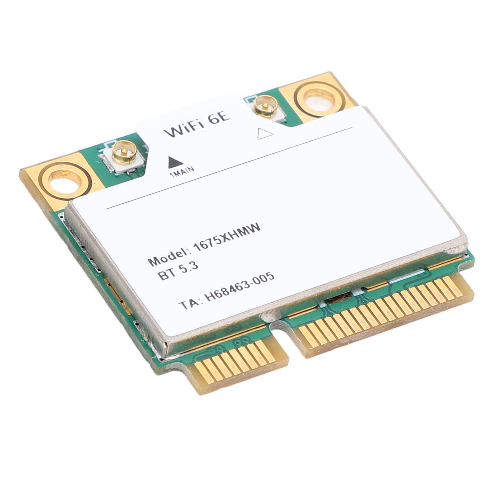 

1675XHMW Network Card Module Wireless 6E 2.4G 5G 6G Tri Band 5374Mbps Mini PCIe Network Card Module