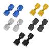 Industrial Strength 2Pcs Two Hole Pins Aluminum Flange Alignment Precisions Machined Flange Pin for Large Scale Machin