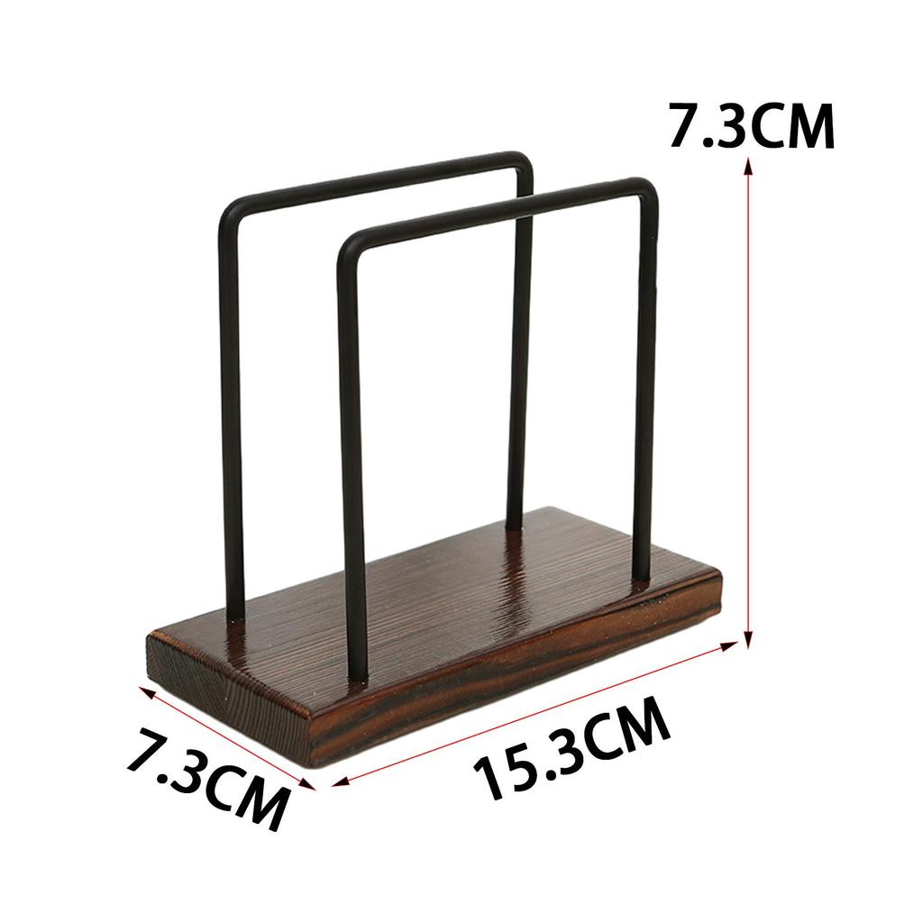 Vertical Napkin Holder Desktop Ornament Creative Tissue Dispenser for Dining